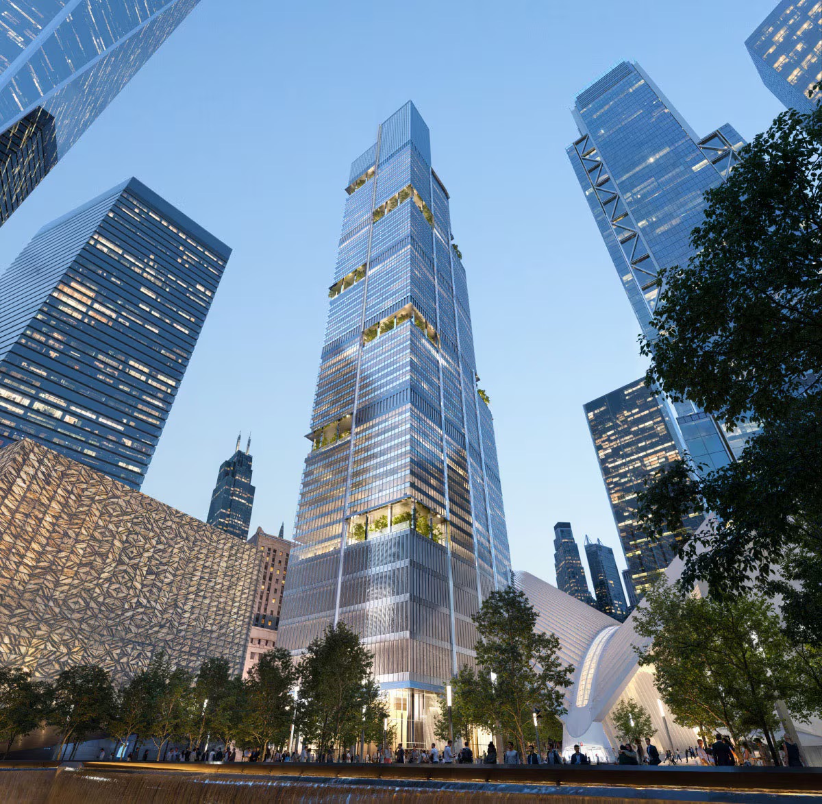 Two World Trade Center 最新效果图