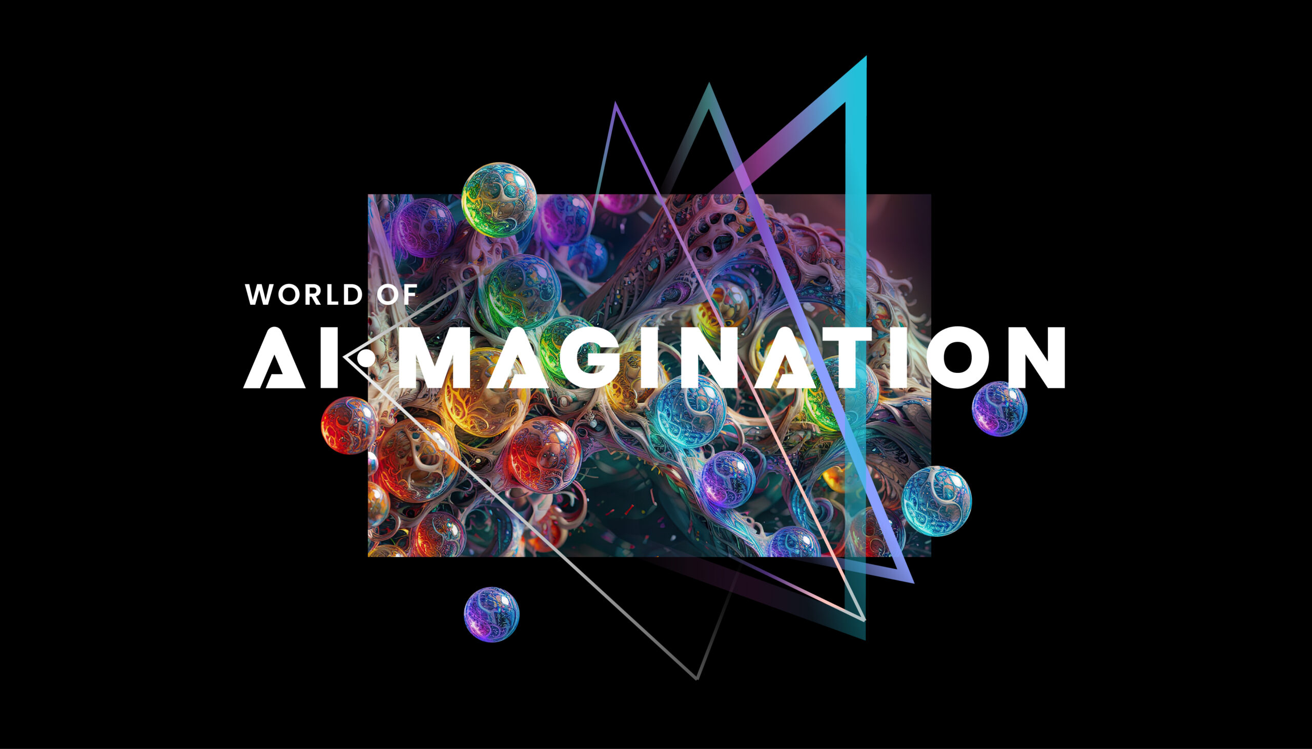 ARTECHOUSE World of AI·magination 展览主视觉